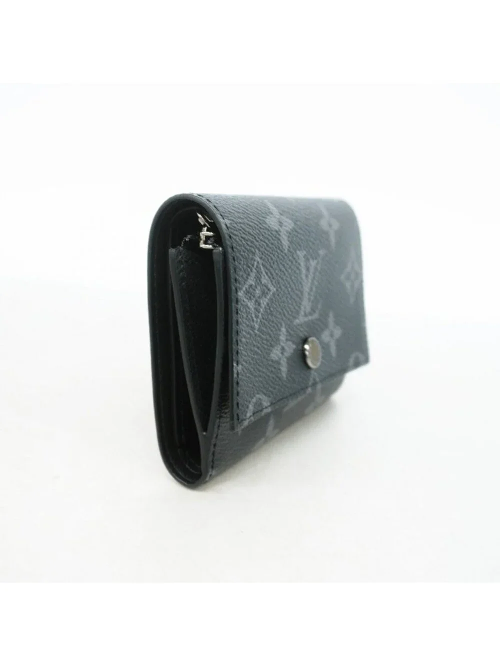Louis Vuitton Trifold Wallet Monogram Eclipse Victor Black